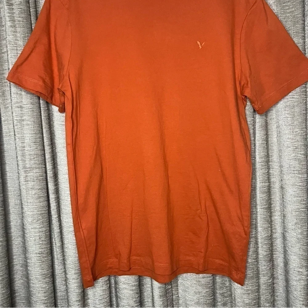 American Eagle Men’s Legend T Shirt in Burnt Orange Size Small
